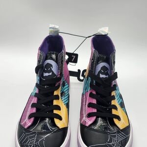 The Nightmare Before Christmas Colorful Womens High-Top Sneakers